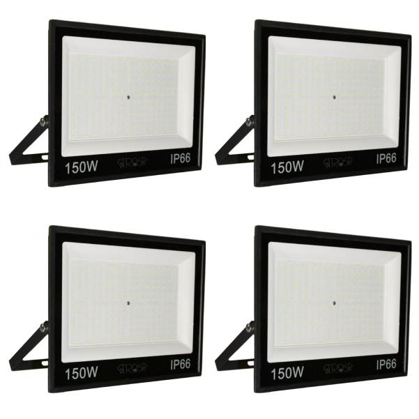 تصویر پک چهار عددی پروژکتور ال ای دی 150 وات