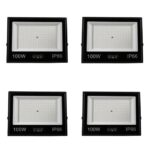 تصویری از پک چهار عددی پروژکتور ال ای دی 100 وات