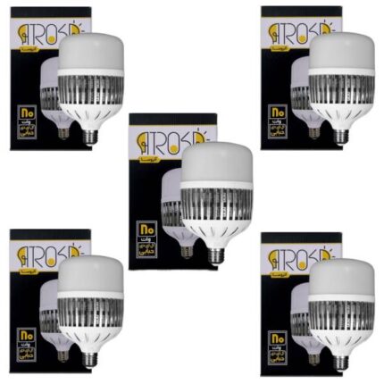 پک پنج عددی لامپ استوانه ای 80 وات