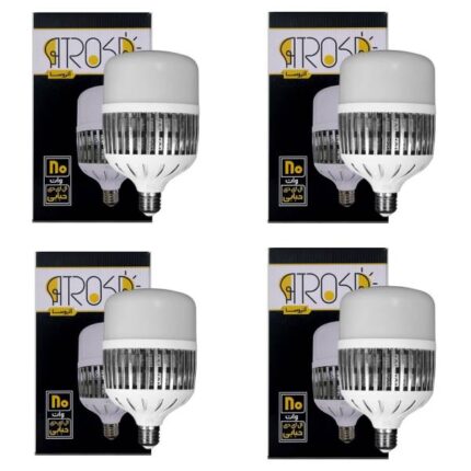 پک چهار عددی لامپ استوانه ای 80 وات