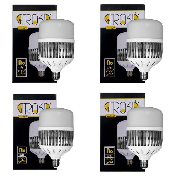 pack-four-Metal-cylindrical-lamp پک چهار عددی لامپ استوانه ای 80 وات